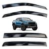 Weathershields for Ford Ranger 2011-2024 Car Weather Shields Wind Deflectors Window Sun Visor