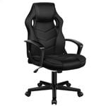 ALFORDSON Gaming Chair Racing Office Executive Computer Seat Work Black