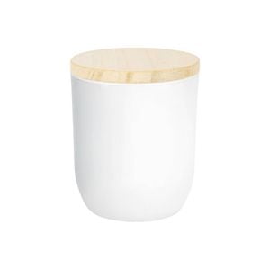 White Soy Wax Scented Candle - 130g - Coconut & Lime - Fruity Summer Scent in Glass Jar - Long Burn Fragrance