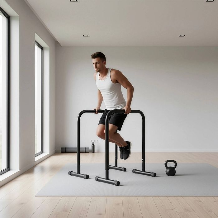 RTM Chin Dip Parallel Bar Push Up Dipping Equipment