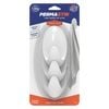 Permastik Large White Vogue Hooks - 3 Pack