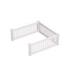 Rooster Farms 1.48m PVC Dog Play Pen Extension for Whelping Box 3 Side Enclosure