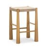 Caliste Woven Rope Barstool for Indoor & Outdoor