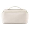 Embellir Makeup Case Portable Cosmetic Bag Organiser Toiletry Travel Bag with Dividers White