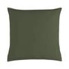 Gioia Casa Vintage Washed 100% Cotton European Pillowcase 1 Pc - Khaki Green
