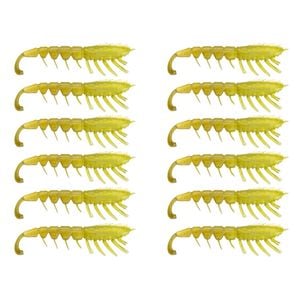 2x 6PK 3In Rapala Crush City The Imposter Plastic Prawn Lures - Banana Prawn