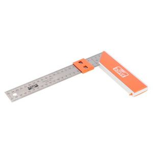 Carpenter Square with Stainless Steel Blade and Sliding Marker 250 mm