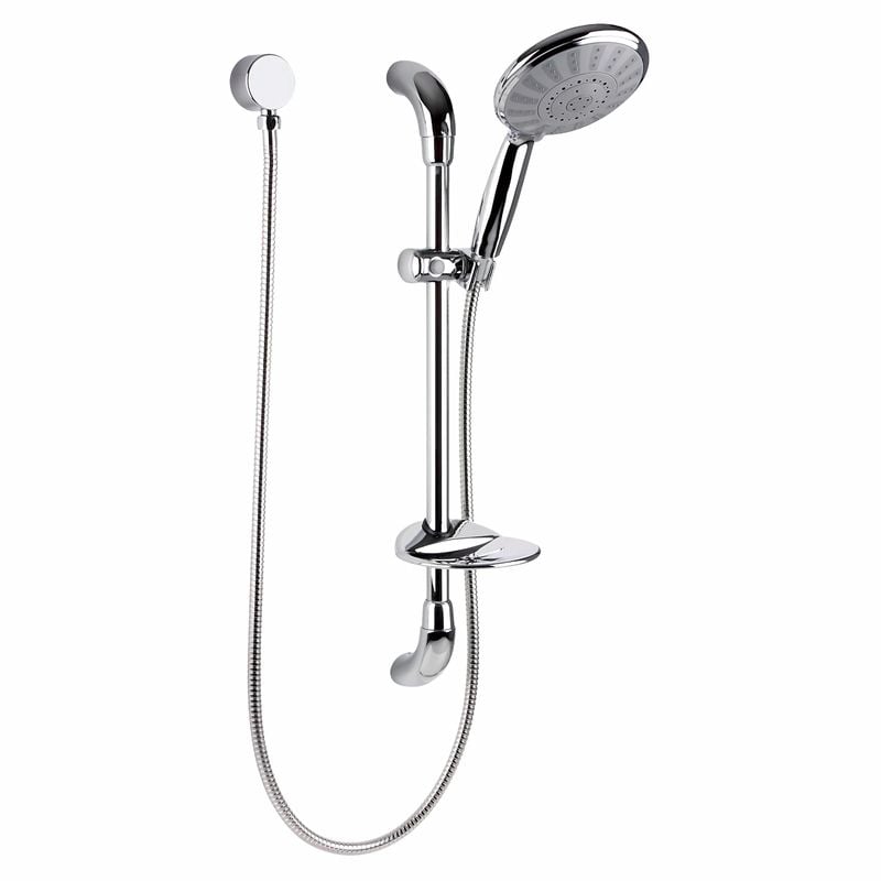 Cadenza Chrome Hand Shower and Rail Set