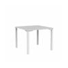 Olg Axis Table 4 Leg White Frame White Top L900mm X W600mm