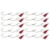 10x 40g TT Lures Bait Trolling Size 7/0 Tarpon Hooks Mackeral Rig - Pink