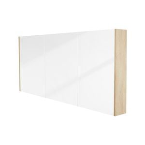 CIBO 1500mm Coast Veneer Tonic Mirrored Shaving Cabinet