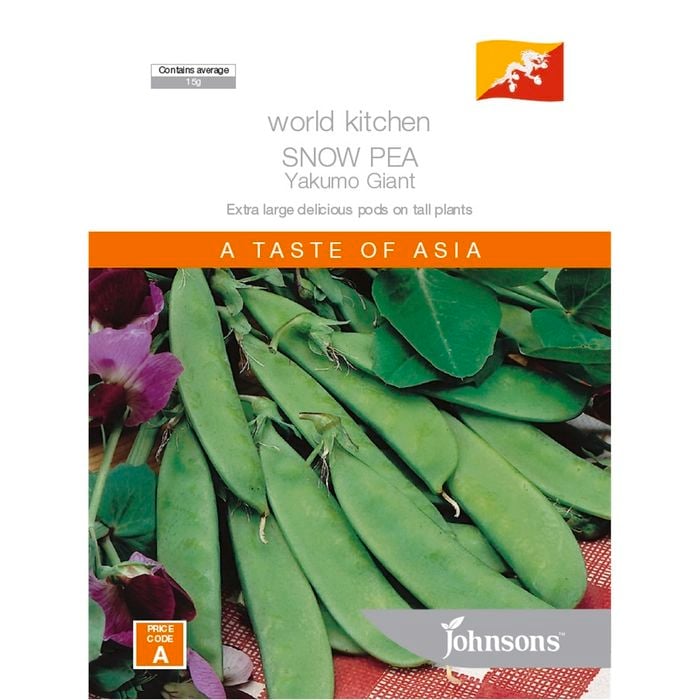 Johnsons Seeds Snow Pea Yakumo