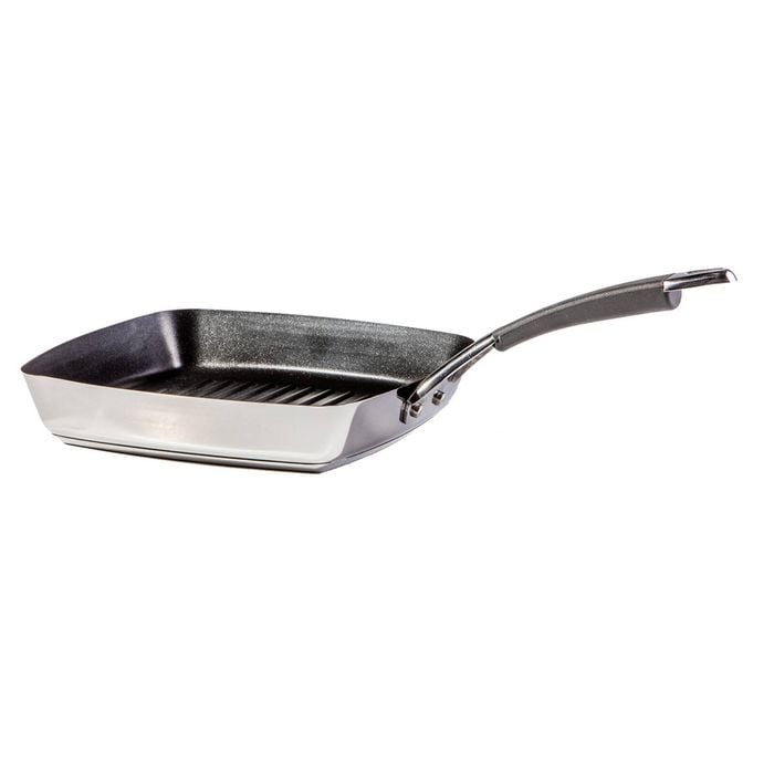 Raco Reliance Stainless Steel Induction Nonstick Square Grill Pan 24cm