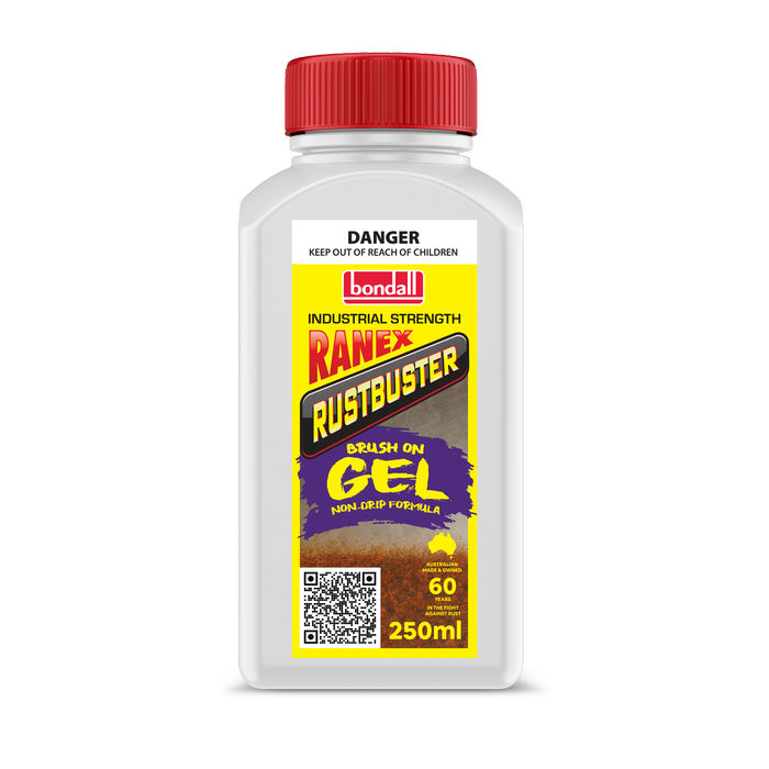 Bondall 250ml Ranex Rustbuster Gel Rust Converter