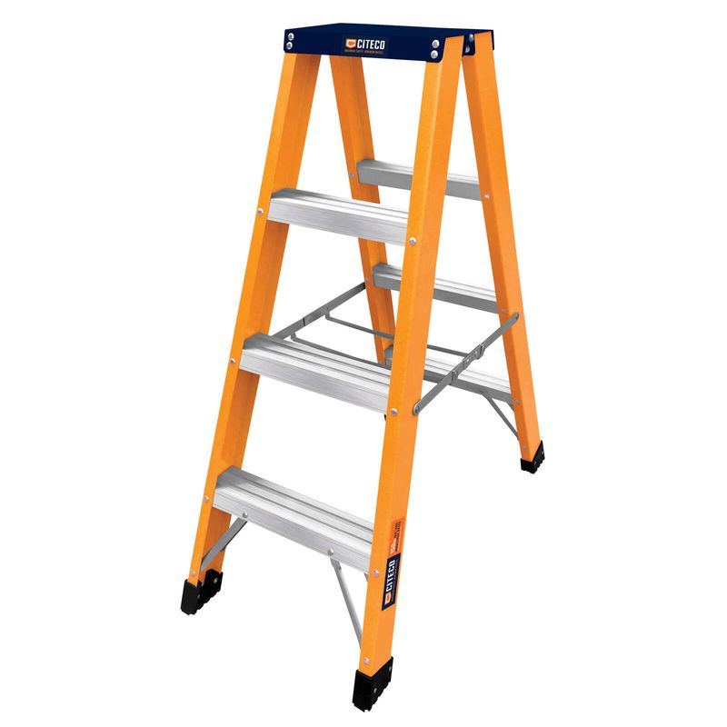 1.2m 150kg Industrial Double Sided Fibreglass Ladder