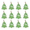 12x LVD Hang Tree Folk Christmas Green Decorative Sculpture Home/Lounge Decor