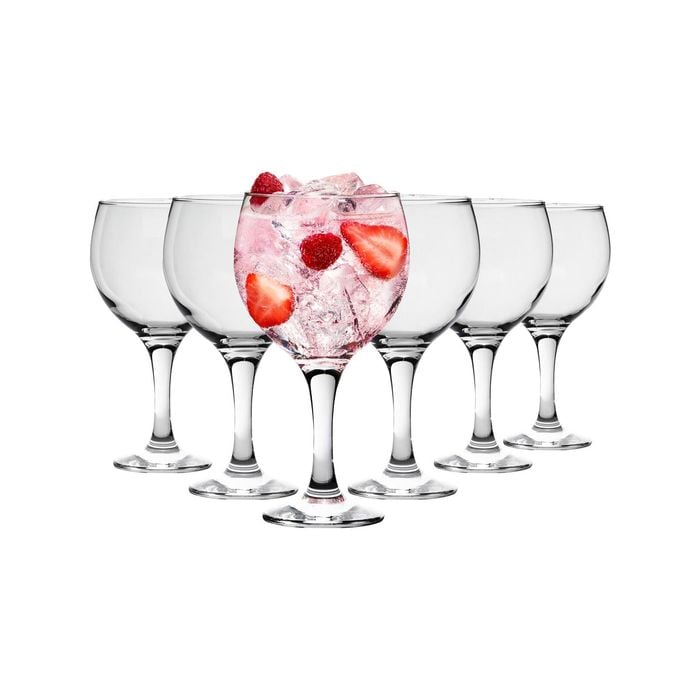 LAV Misket Gin Glasses - 645ml - Clear - Pack of 6