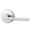 Lockwood 63mm Chrome Plate Velocity Glide Passage Leverset