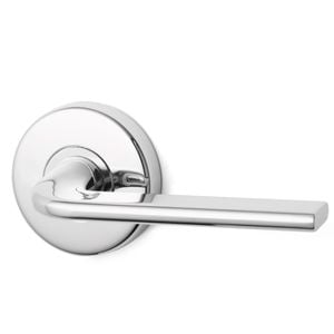 Lockwood 63mm Chrome Plate Velocity Glide Passage Leverset