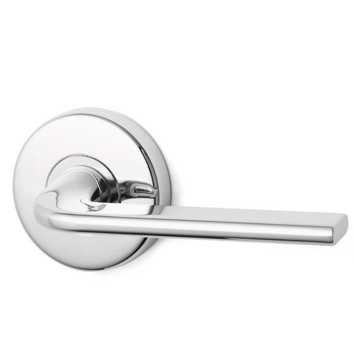 Lockwood 63mm Chrome Plate Velocity Glide Passage Leverset