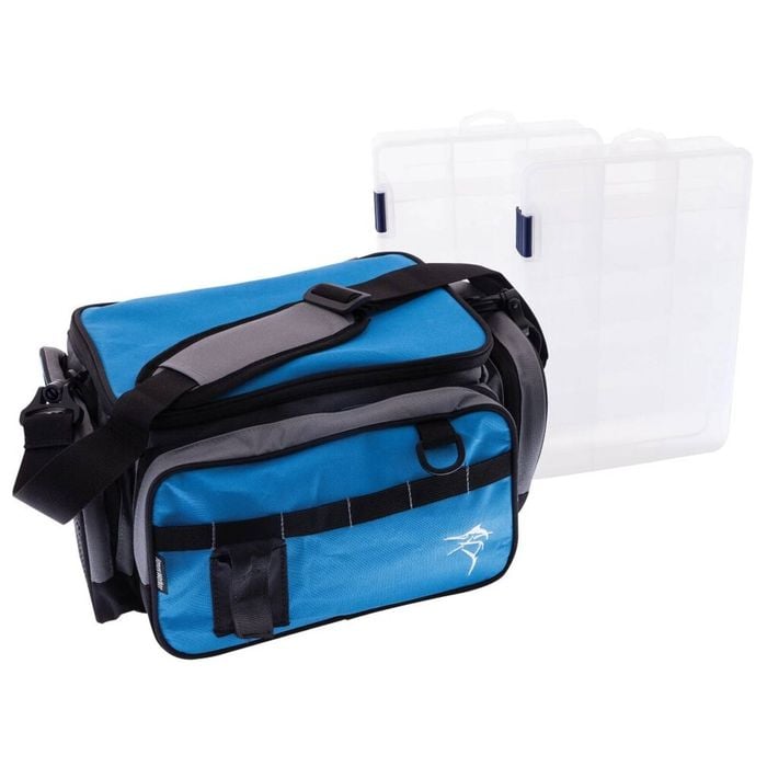Medium Jarvis Walker Soft Sided Tackle Bag with Lure Trays