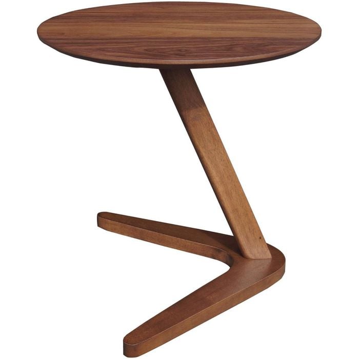 Bismark End Table - Walnut