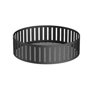 Hudson Wireware Range Fruit Basket Rust Resistant Home Organiser 30.5cm Black