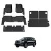 AUSGO Floor Mats & Boot Liner Set for GWM Tank 500 7-Seat 2024-Onwards Car Floor Liners Cargo Mat