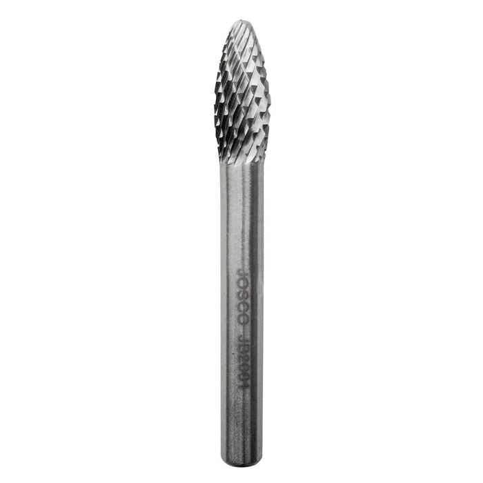 Josco 8 x 19mm Flame Carbide Burr