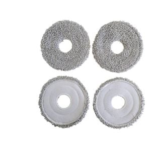 Hygieia Mop Pads For Roborock Saros 10r & Z70 Robot Vacuum Cleaners, 4 Pack