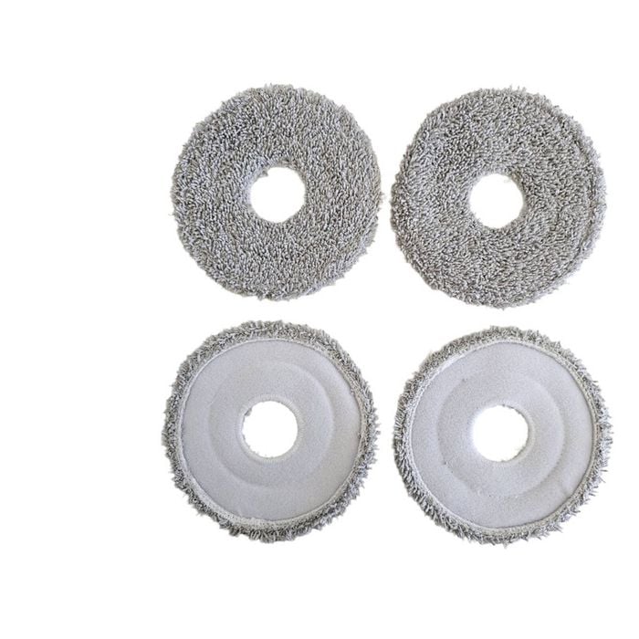 Hygieia Mop Pads For Roborock Saros 10r & Z70 Robot Vacuum Cleaners, 4 Pack
