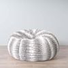 Arctic Fur Bean Bag - Silver Grey