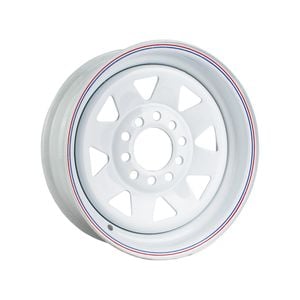 Sunrise Trailer 13" Sunraysia Rim - Multifit (ford & Holden Ht), White Powder Coated - Wrf/ht13p