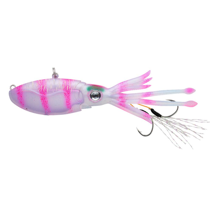 Nomad Design Squidtrex 55mm Soft Vibe Plastic Fishing Lure Pink Tiger