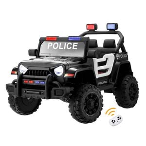 Mazam Kids Ride On Car Police 12V Electric Toy Remote Control