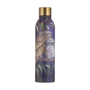 Ashdene Midnight Tawny Stainless Steel Insulated Drink Bottle Animal Art