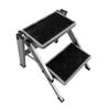 Aluminium Double Folding Caravan Step - Camper Trailer, Motorhome, Compact Rv