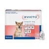 Evicto Spot On Flea & Worm Treatment For Large Dogs 20.1-40kg Pink 4 Pack