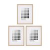 3PK Braz Venice Image Photo Document Display Frame 27.9x35.6cm Beech