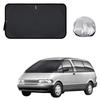 Front Windscreen Sun Shade for Toyota Tarago 1990 - 2000 (XR10) - XL 160 x 100 cm - Black