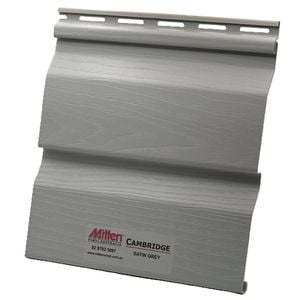 Mitten Vinyl Australia 8m shell Satin Grey Cambridge Vinyl Cladding