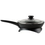 Westinghouse 26cm Round Non-Stick Electric Skillet - Black