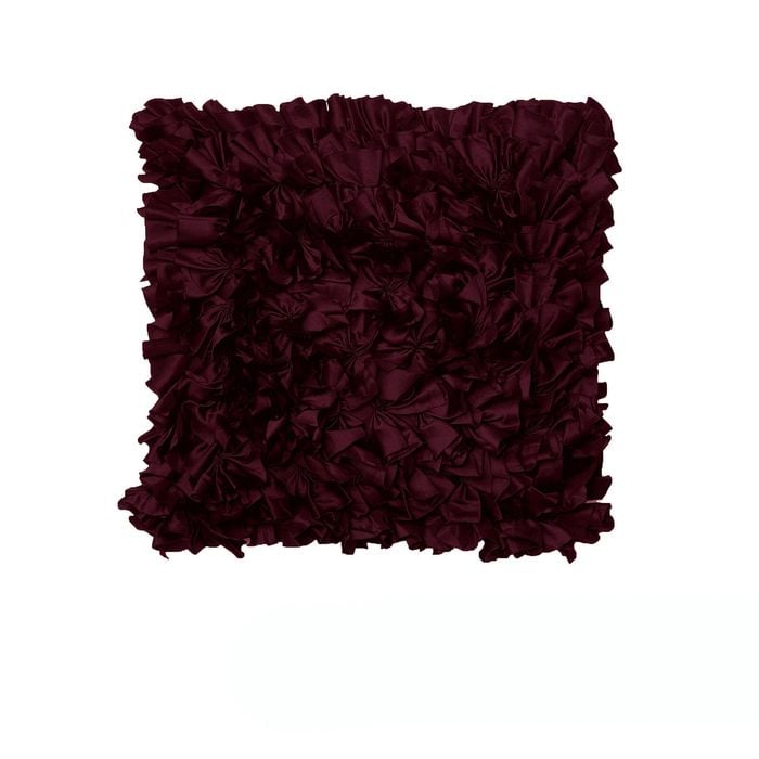 Rapee Morocco Can Can Mulberry Ruffles Cushion Cover