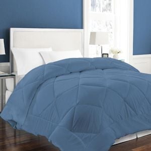 Luxor Super King Blue 800GSM Aus Made  Quality Ultra-Warm Winter Weight Quilt