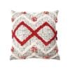 Accessorize Bedroom Collection 45cm x 45cm Light Red Ronan Filled Cushion