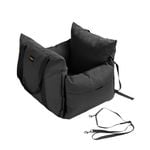 Pawz Pet Car Seat Carrier & Bed Black