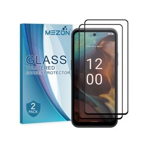 2 Pack MEZON Nokia XR21 Full Cover Tempered Glass Screen Protectors