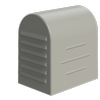 Promax Large Light Grey Pump Cover