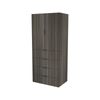 Lugna 2048 x 900 x 580mm Storm 3 Shelf 4 Drawer Double Door Storage Cabinet