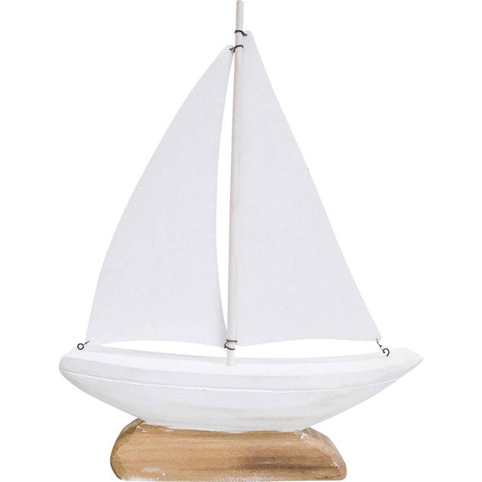 Lavida Drift Boat Large Ornament Home/Office Decor 46x35cm